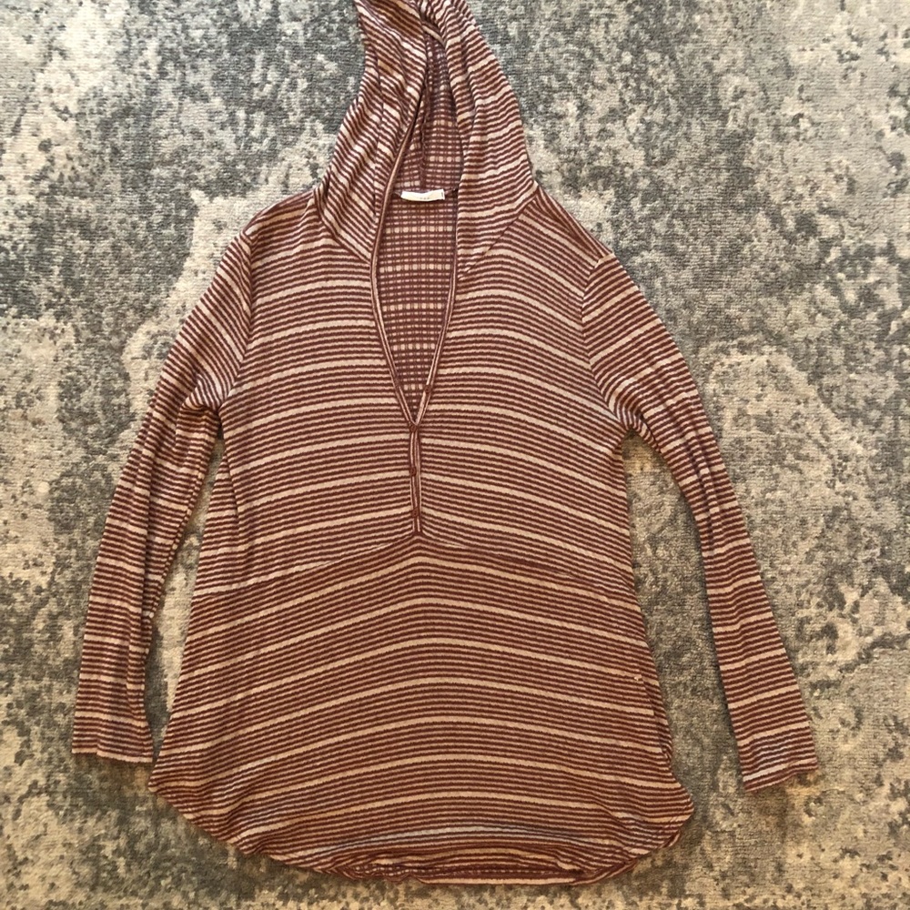 LUSH hooded tunic size Large